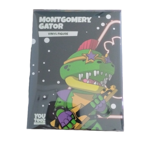 Five Nights at Freddy's Montgomery Gator Vinyl Figure #7 in Clear Protective Box - Picture 6 of 11